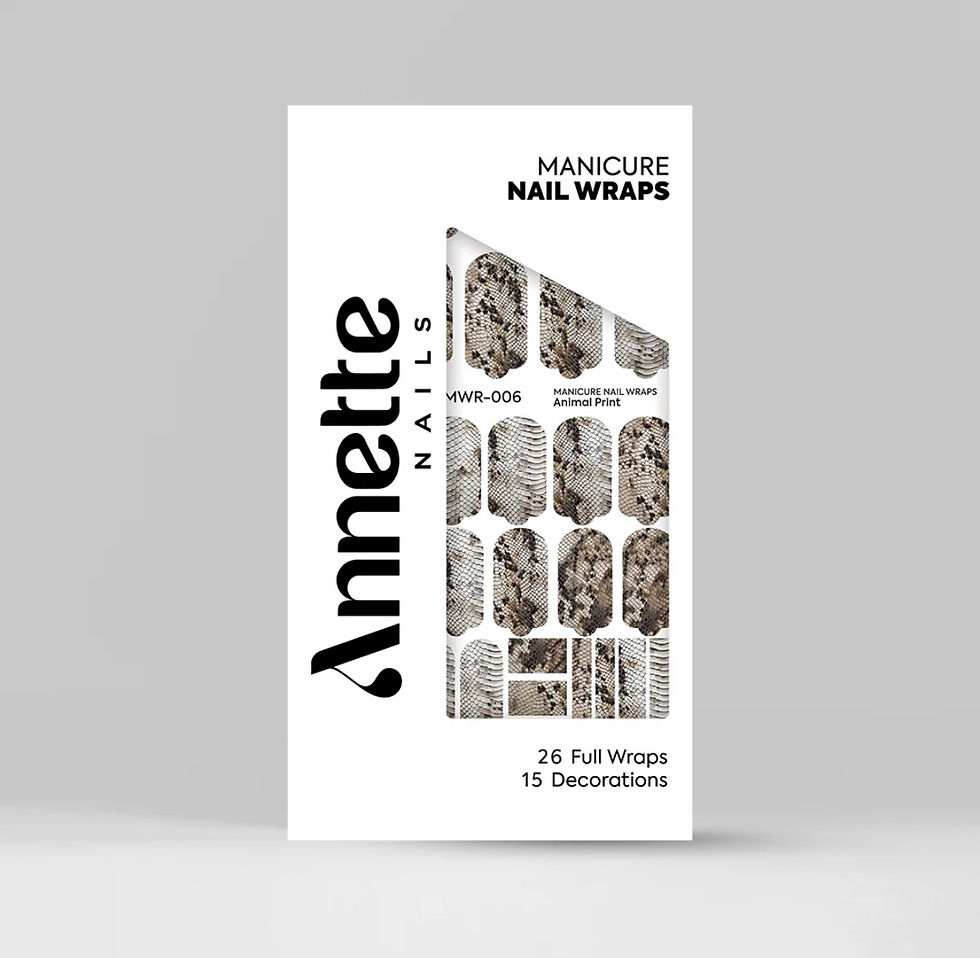 Thumbnail: Manicure Wraps 006 Annette Nails