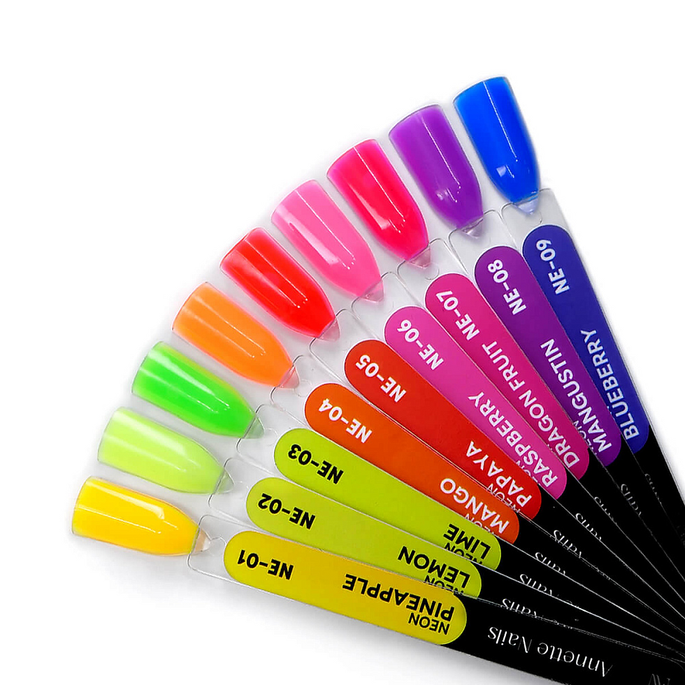 Thumbnail: Rubber Base NEON Pineapple 01, 12mlAnnette Nails 