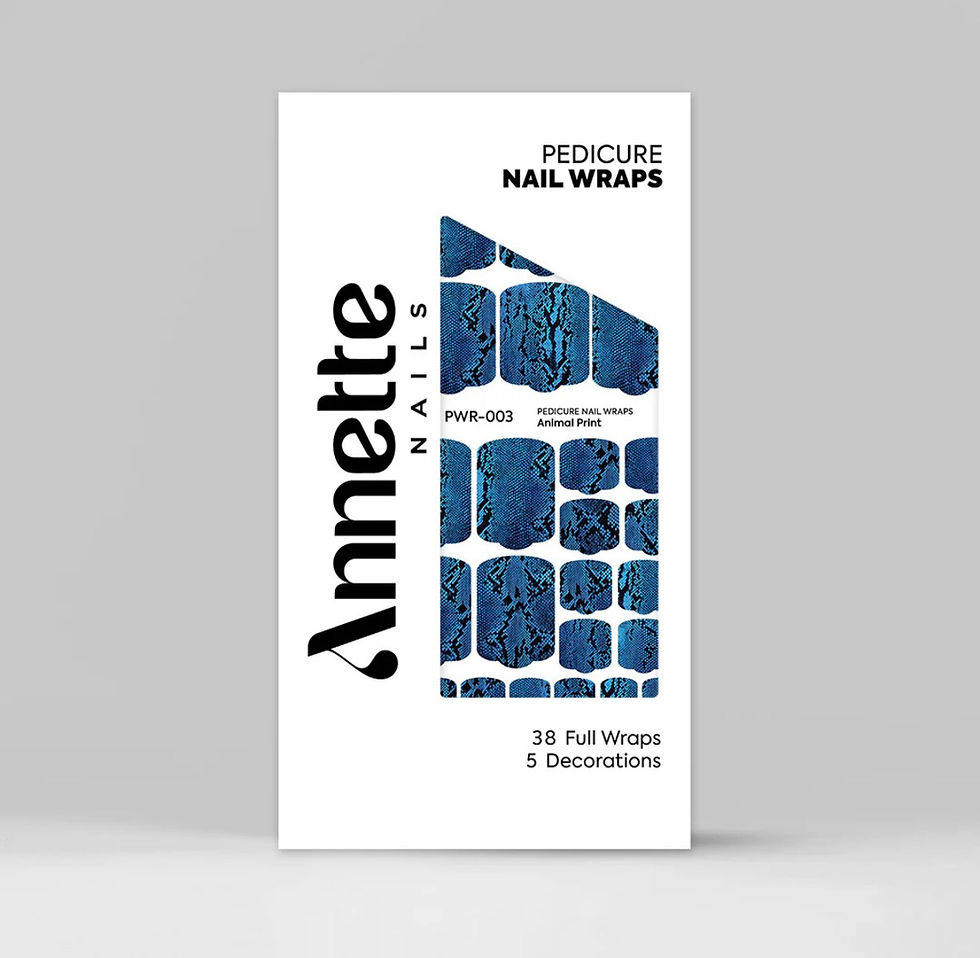 Thumbnail: Pedicure Wraps 03 Annette Nails