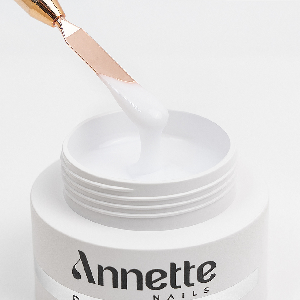 Thumbnail: Builder Gel CREAMY White 02, 15g Annette Nails