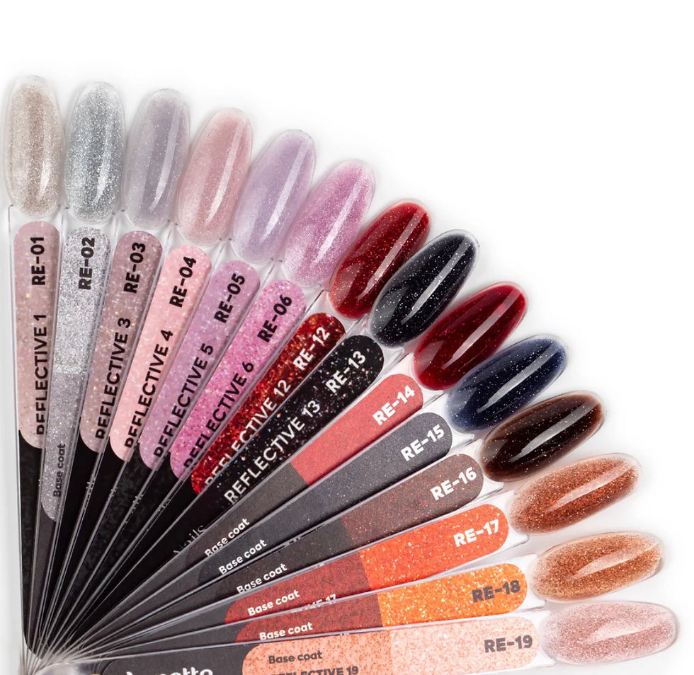 Thumbnail: Rubber Base REFLECTIVE 03, 12ml Annette Nails 