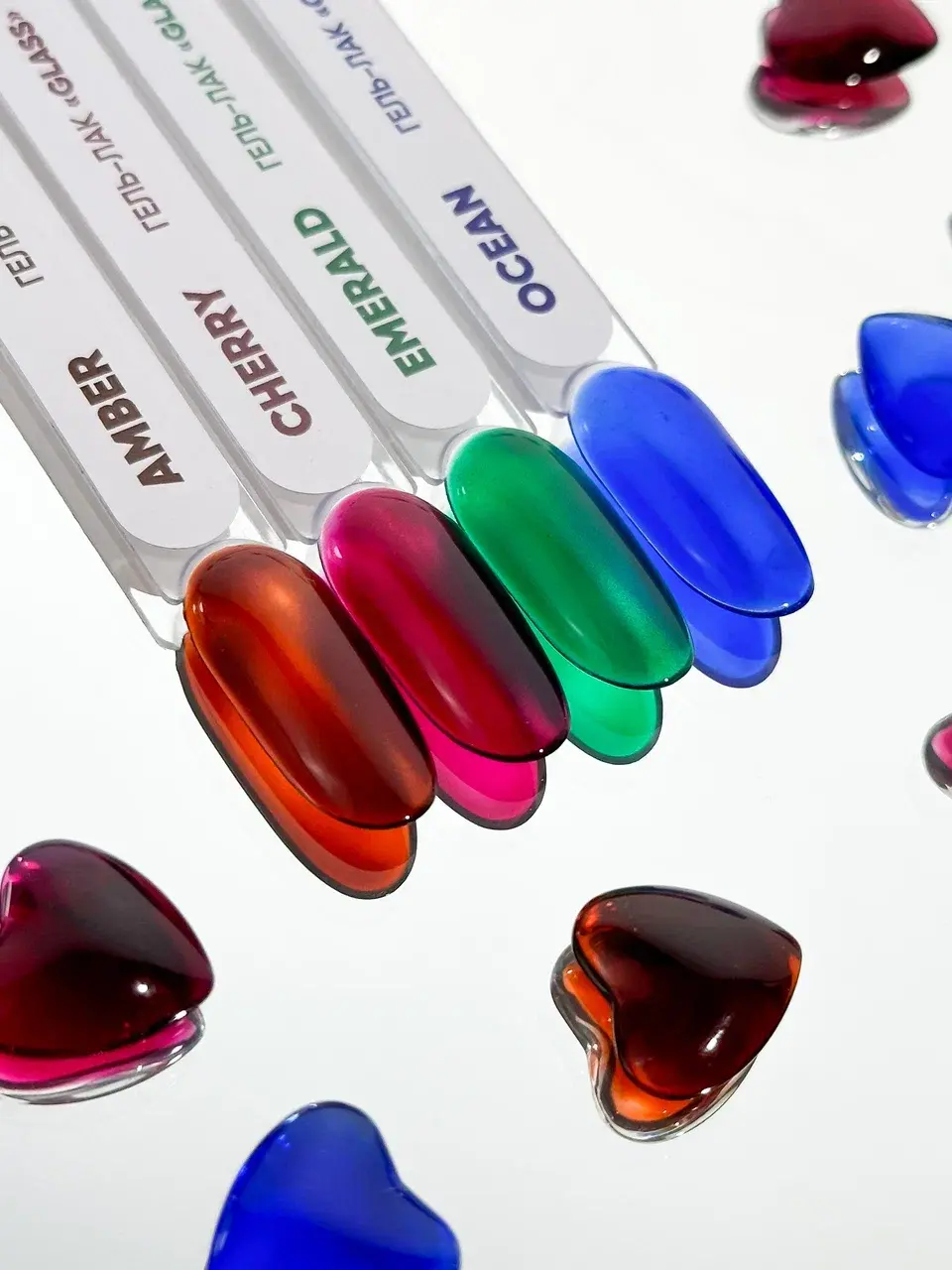 Thumbnail: Gel Polish GLASS Emerald 8ml Patrisa Nail