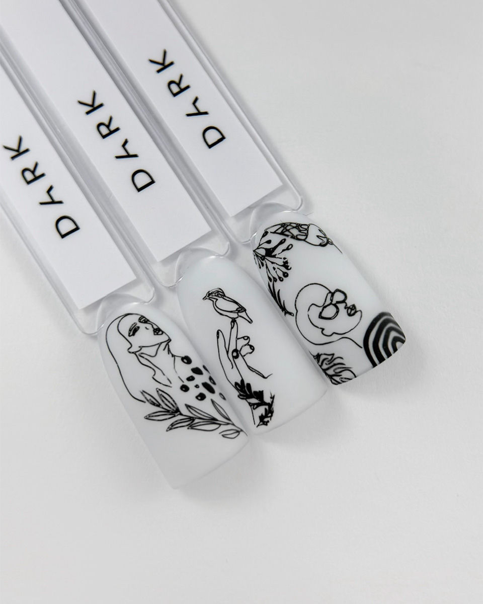 Thumbnail: DARK Stamping Polish 01, 10ml 