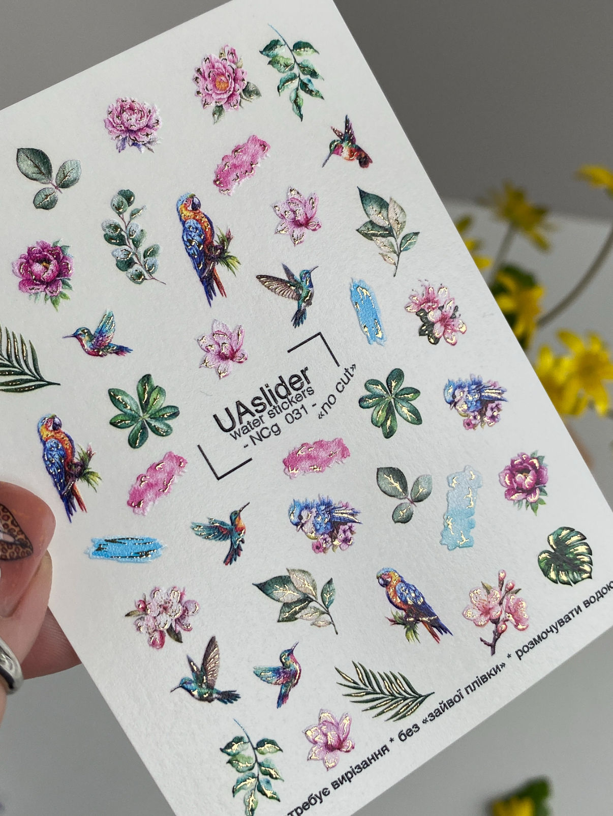 UA Slider NCg 031 (No Cut)