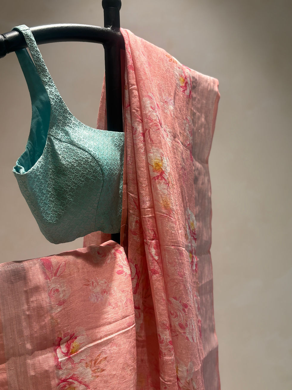 Thumbnail: Summer Whispers - Pink Floral Cotton