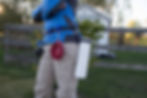 Thumbnail: side of BioThane dog walking belt with attached gear