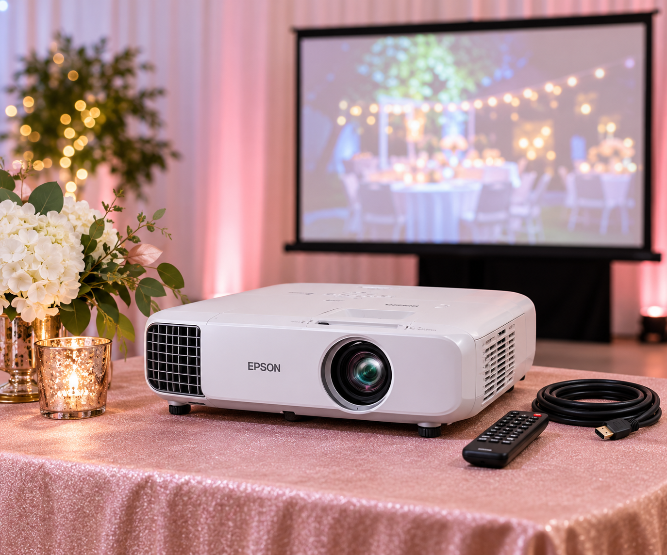 Projector rental for presentations and events in Central Arkansas