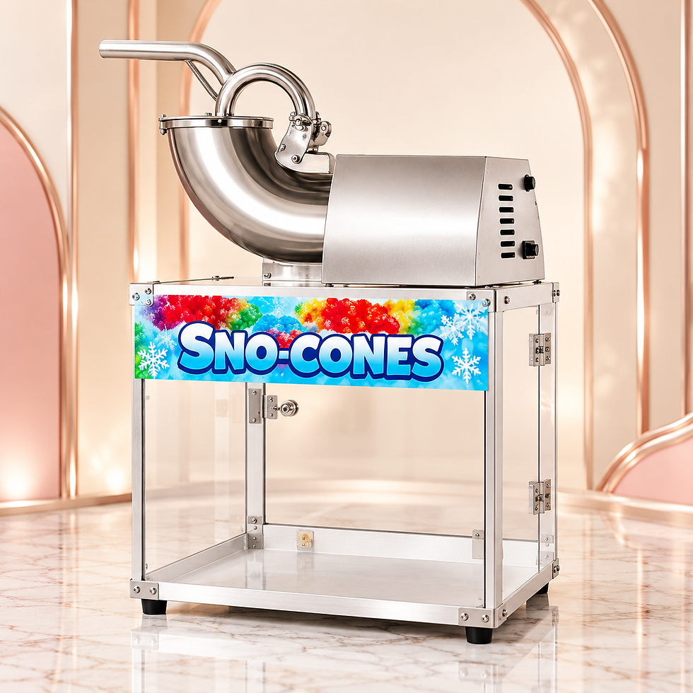 Snow cone machine rental in Central Arkansas