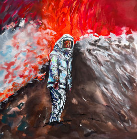 Volcano portrait