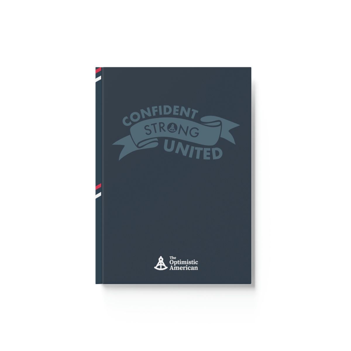 Optimistic American Branded Hard Backed Journal