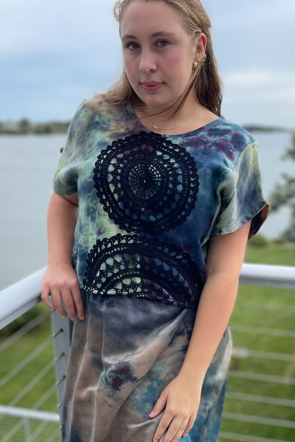 Thumbnail: Crochet Night Pines Popover