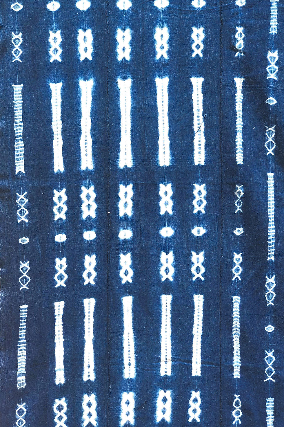 Thumbnail: Vintage Indigo Shawl: Mali bound