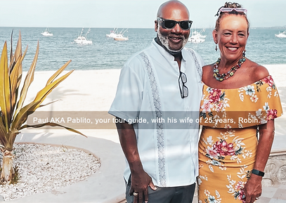 Pablito and his wife Robin