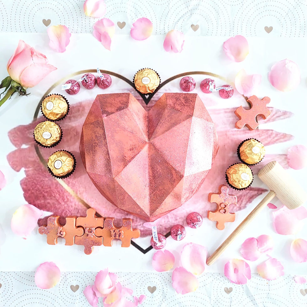 CHOCOLATE BREAKABLE HEART