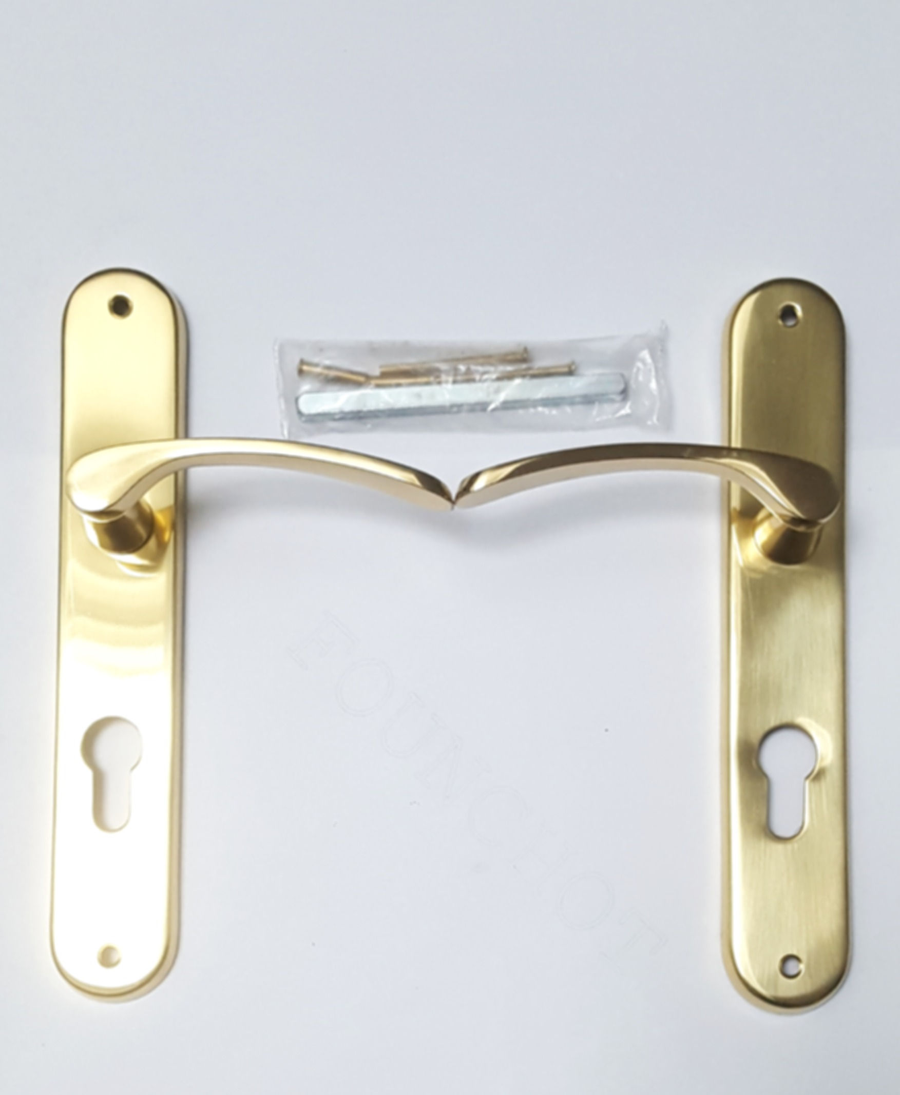 Ensemble de porte EVA laiton poli clé I