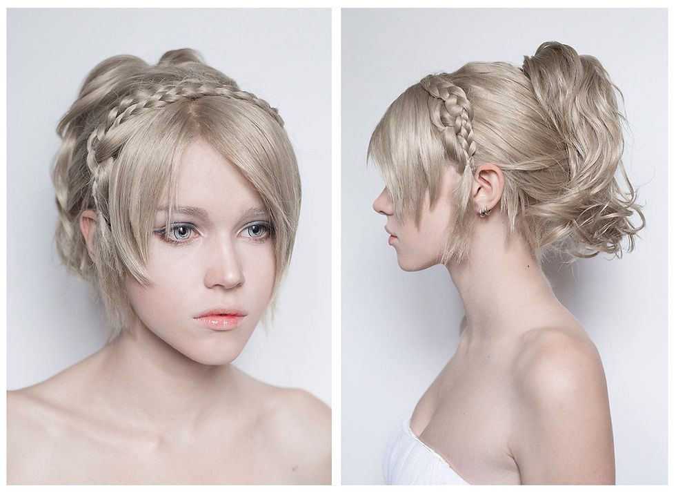 Thumbnail: Lunafreya cosplay lace front wig - FFXV