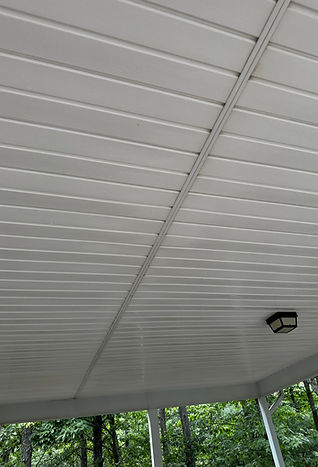 A now clean carport in morgan county WV