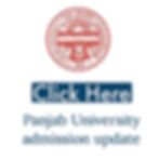 Online admissions Panjab University Chandigarh 2022