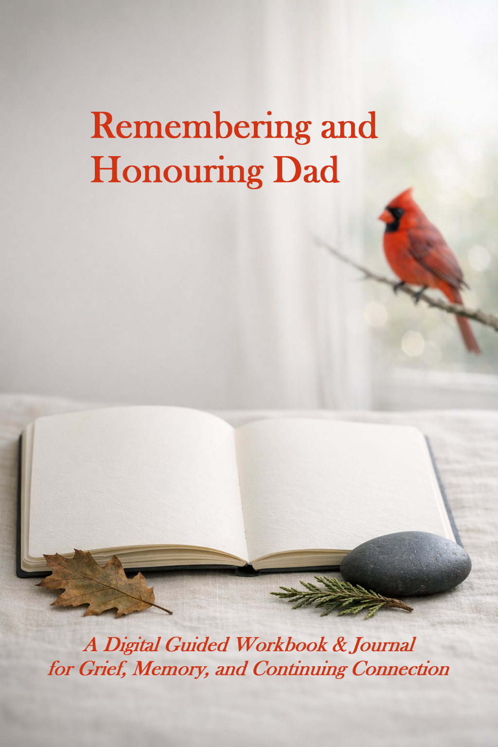 Remembering and Honouring Dad (Digital Guided Workbook & Journal)