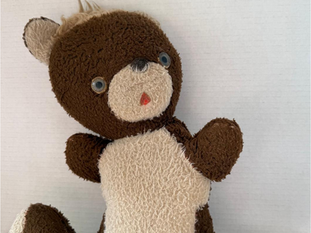 precious old teddy bear