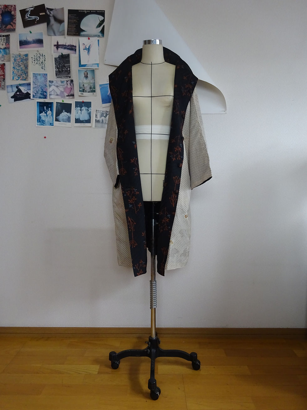Thumbnail: Kimono reversible coat