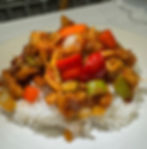 🌶 Diced Chicken with Chilli & Garlic Sauce (Lunch Special)