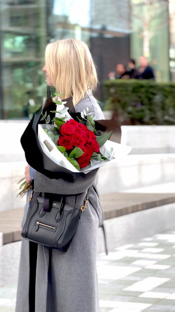 Thumbnail: Valentine’s Day Red Rose Bouquet