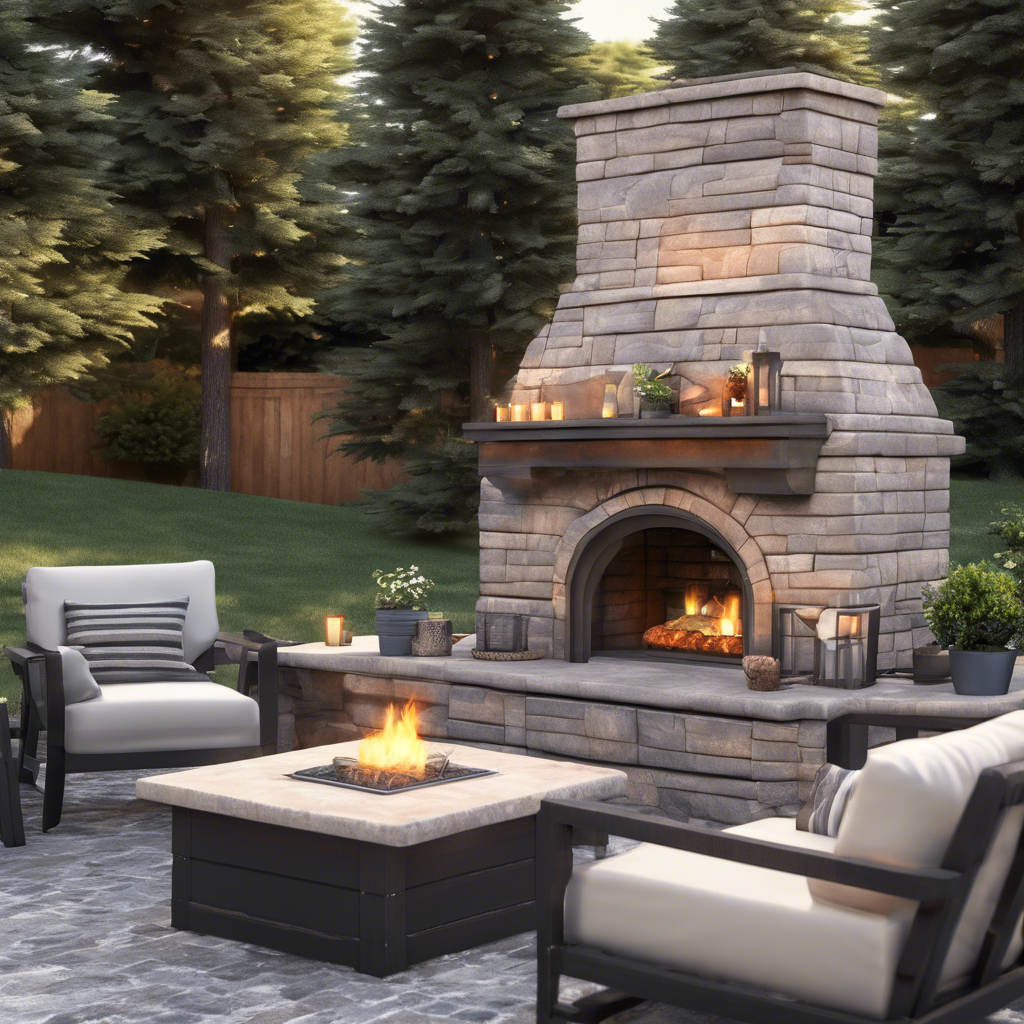 Outdoor Fireplace
