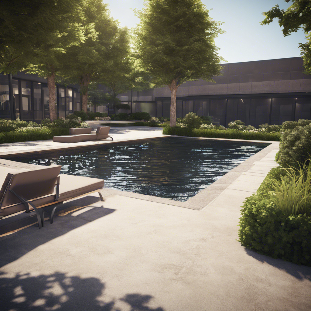 Shaded Water Feature