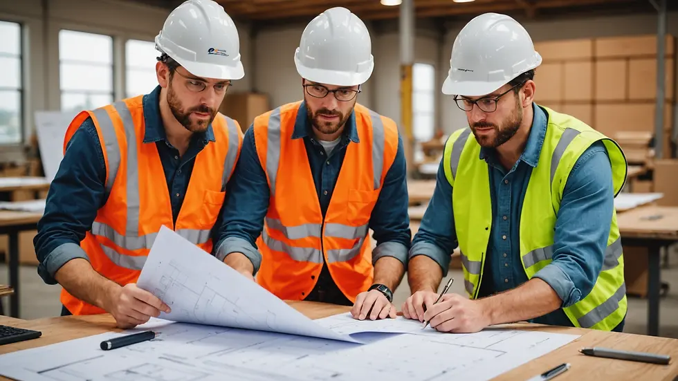 Contractor Discussing Plans