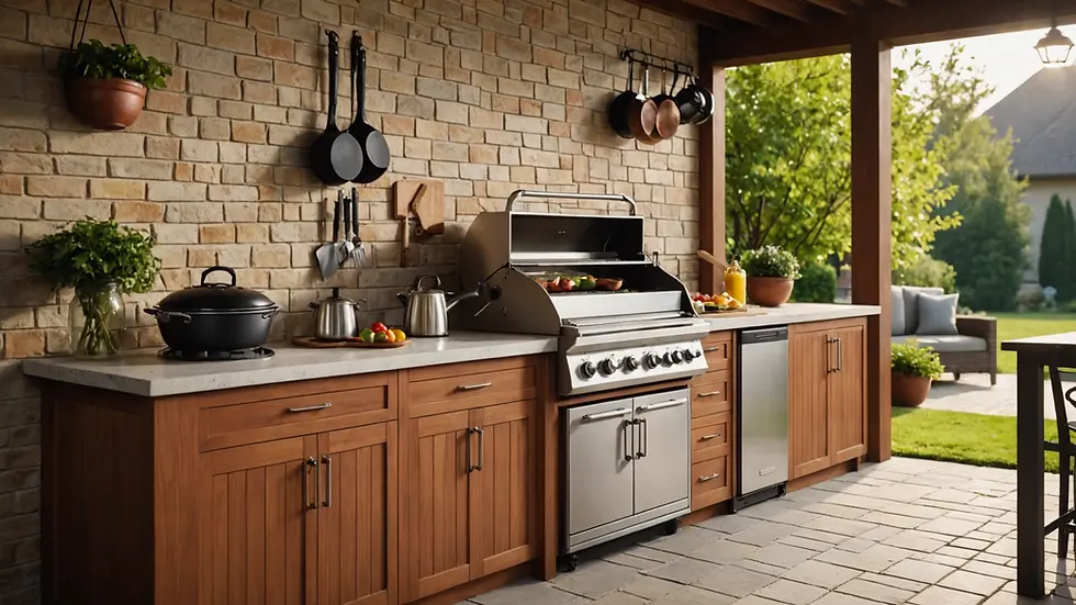 Outdoor Kitchen Appliances