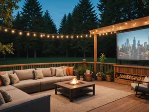 How to Transform Your Deck into the Ultimate Outdoor Movie Experience