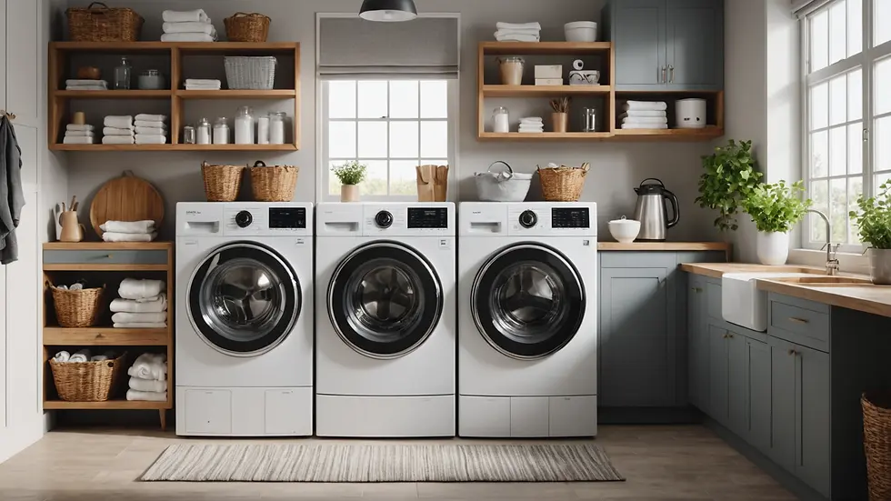 Modern Laundry Appliances