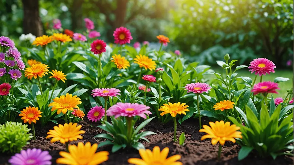 Colorful Garden Plants for Kids