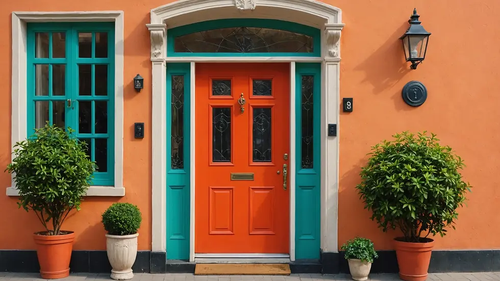 Colorful Front Door