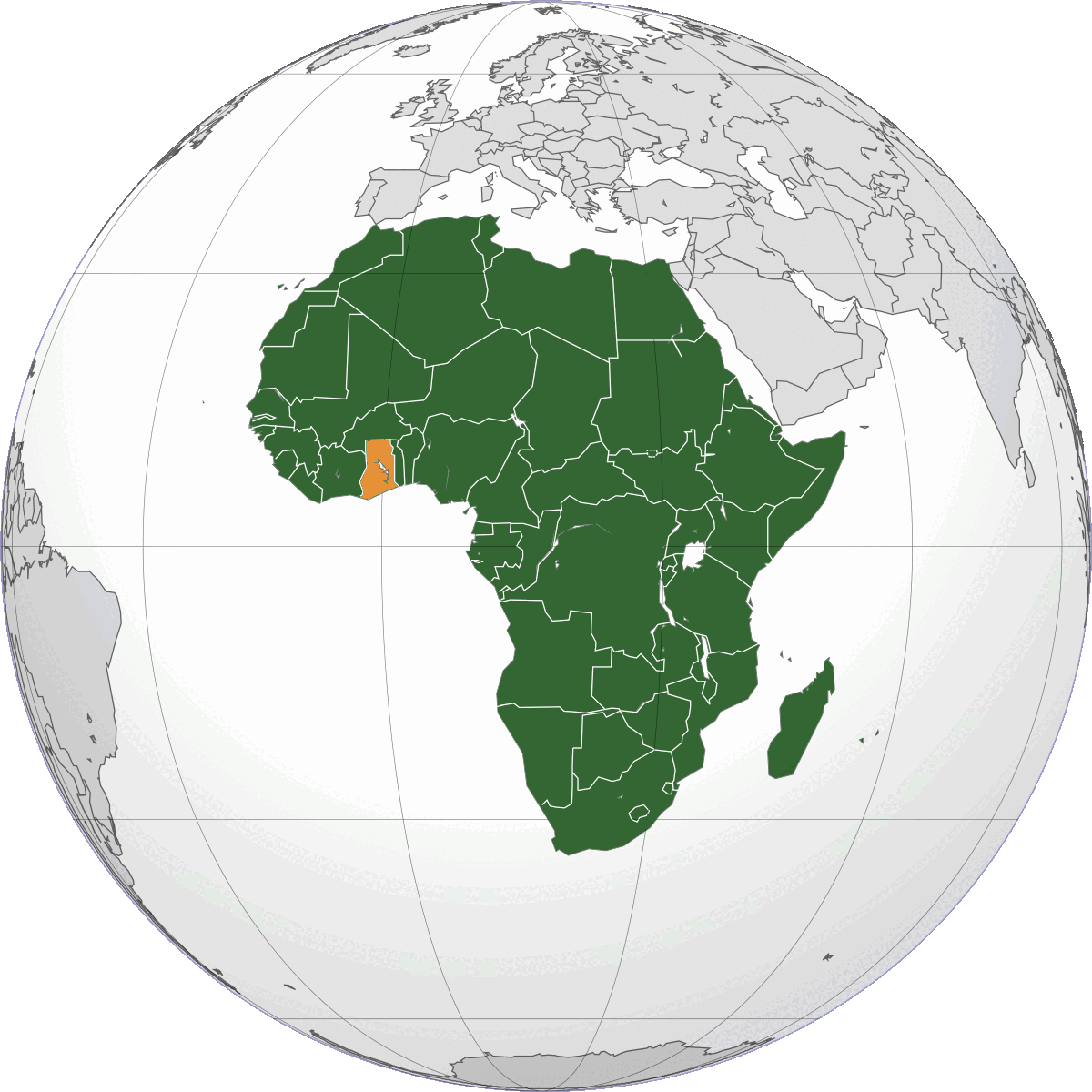 Ghana Map