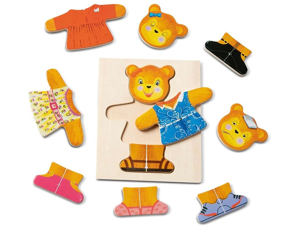 Miniatura: Brinquedo Encaixe Ursa Melissa and Doug