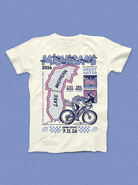 ◎ULTRA MISSION Tシャツ XL　B'z　10-FEET Mishigami 2026 Tee – Limited Edition | Midwest Ultra Cycling