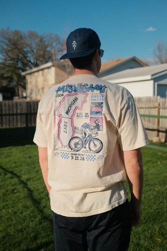Mishigami 2026 Tee – Limited Edition | Midwest Ultra Cycling