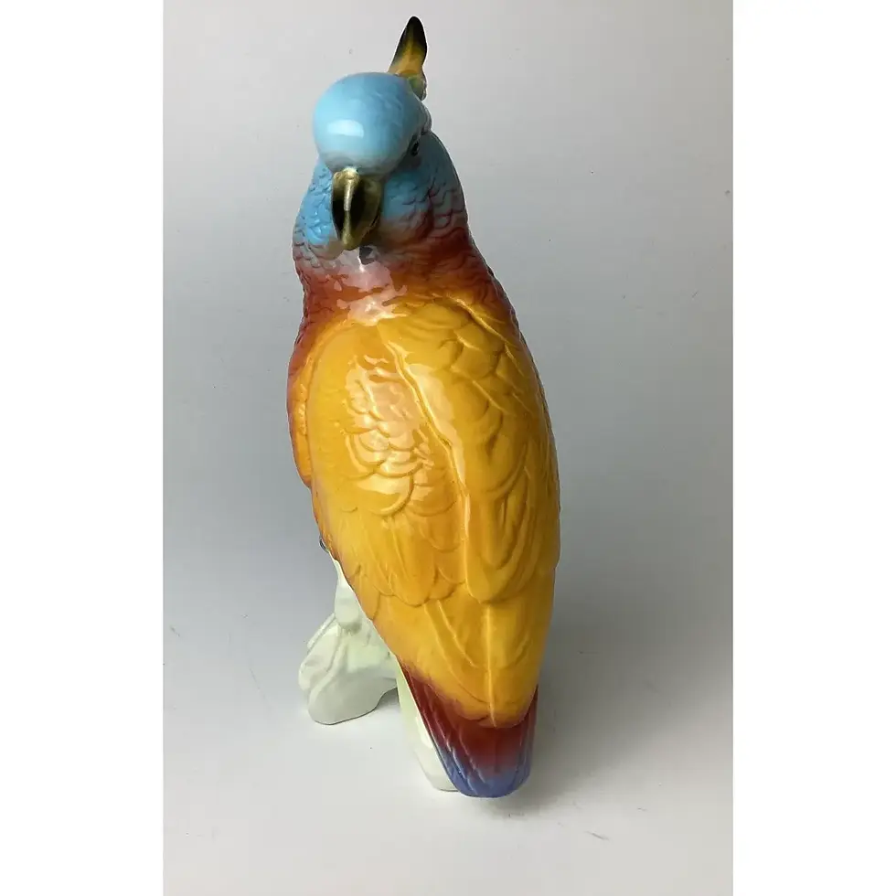 Thumbnail: 1940s Large Beswick Cockatoo Figurine