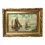 Thumbnail: Antique Sailboat Oil Painting Signed S.Feketev Framed
