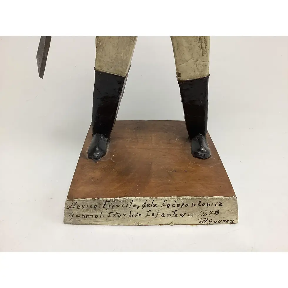 Thumbnail: Vintage Folk Art Soldier by Manuel Felguérez