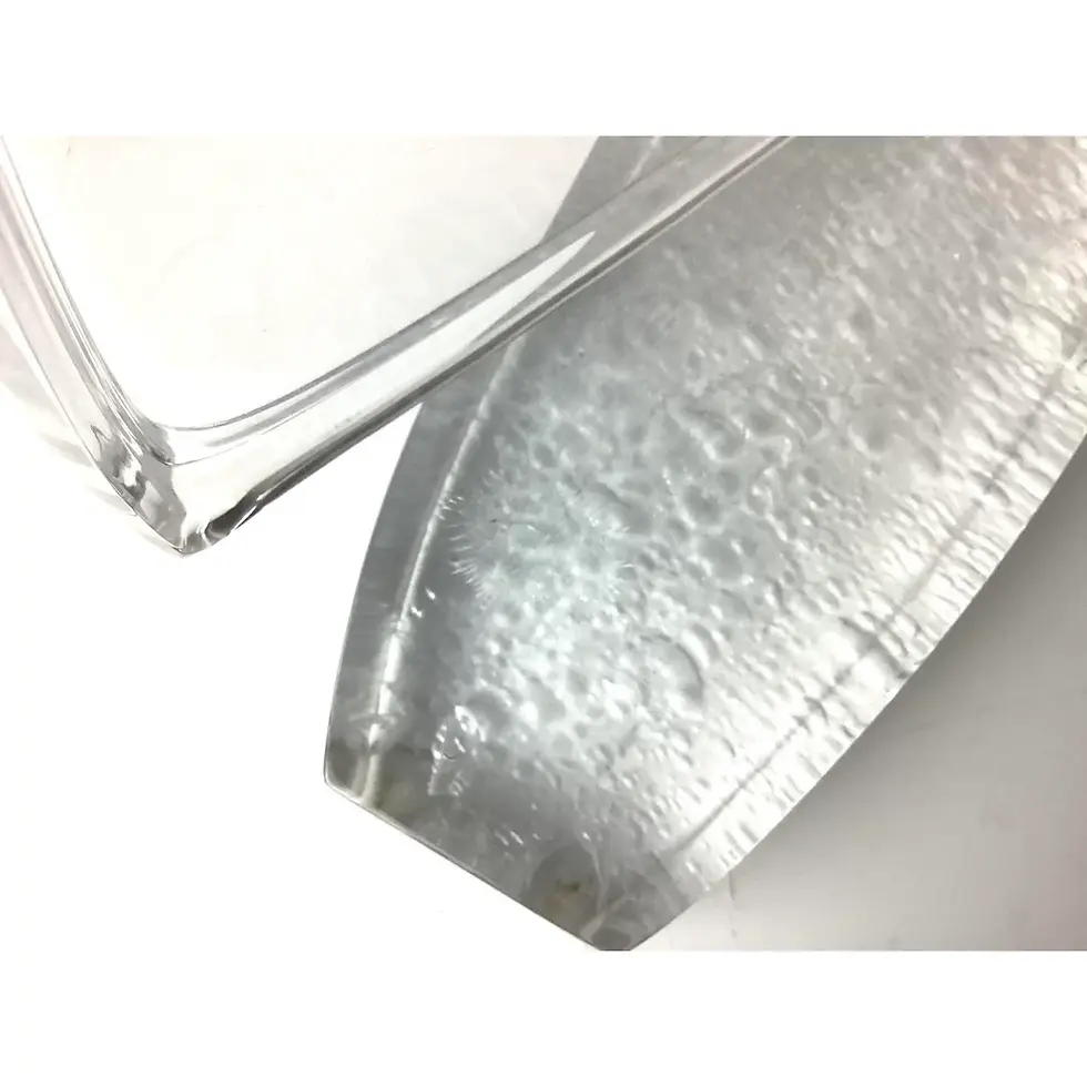Thumbnail: Vintage Lucite Sailboat Mid Century Modern Nautical Home Decor Sculpture