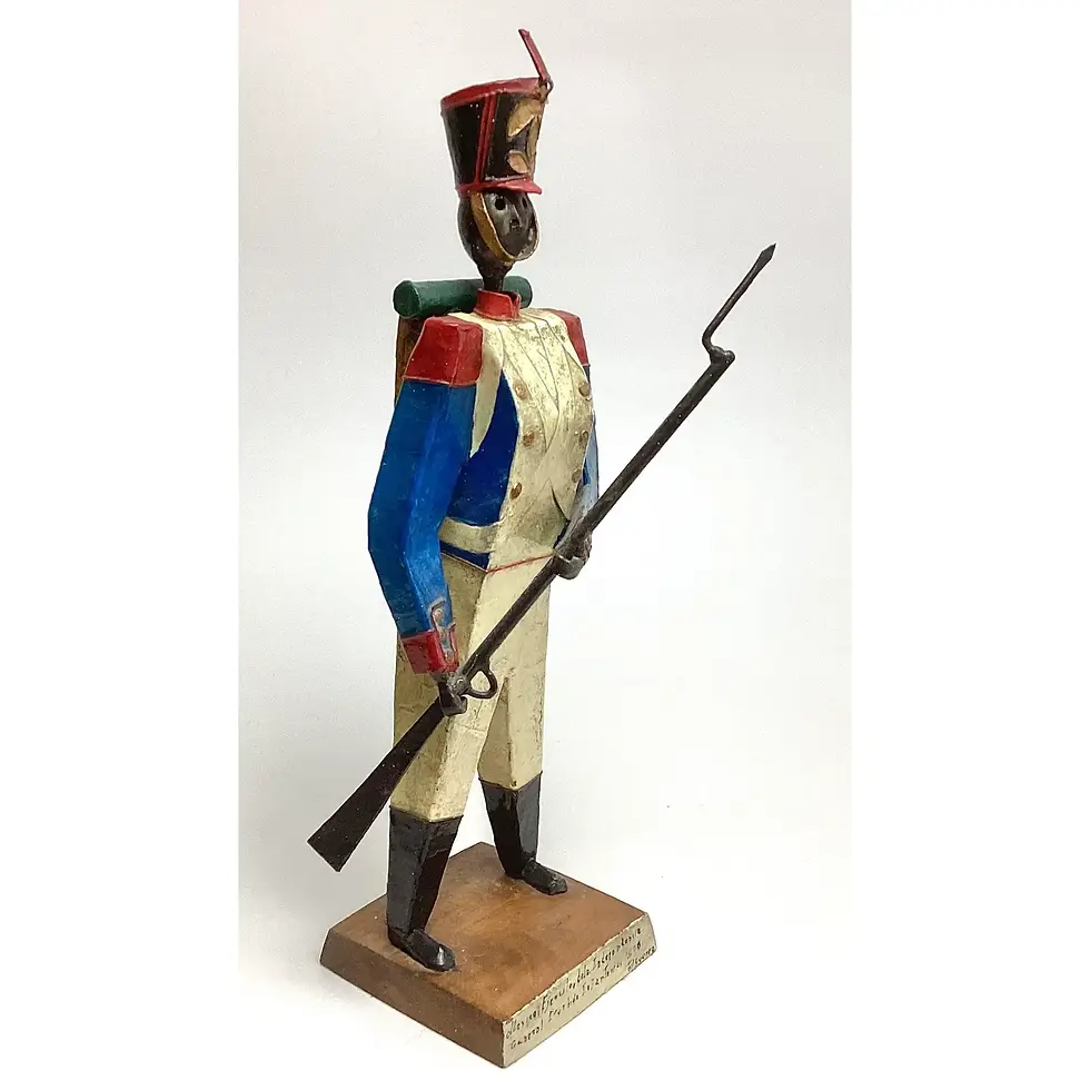 Thumbnail: Vintage Folk Art Soldier by Manuel Felguérez