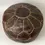 Thumbnail: Vintage Moroccan Tooled Leather Pouffe Hassock Footstool