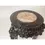 Thumbnail: Antique Small Chinese Carved Hardwood and Marble Tabouret Stand
