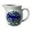 Thumbnail: Arabia Kissa Cat Pitcher Mid Century Blue & Green Cat