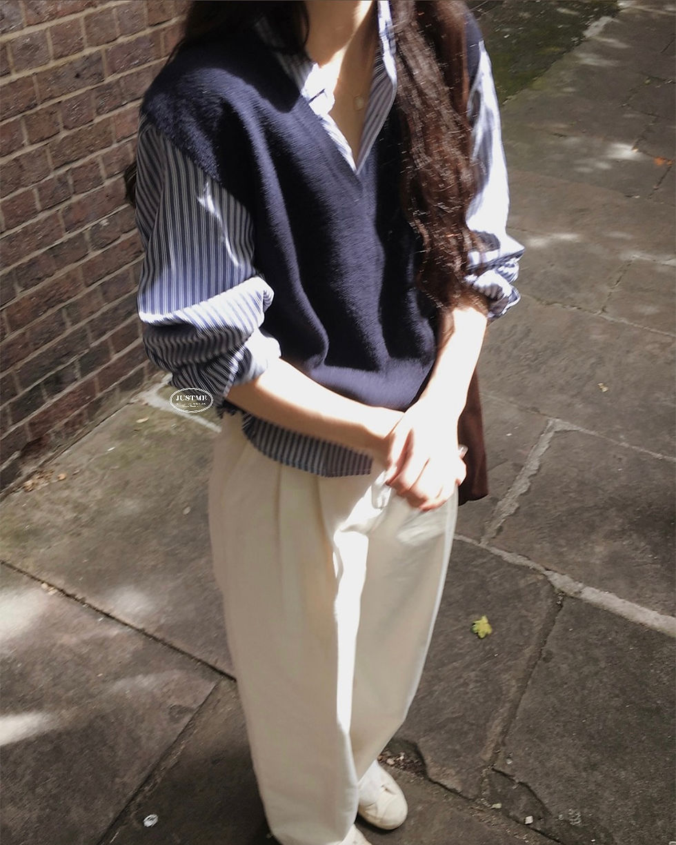 【Instock】 🏷Daily Autumn Simple Vest🥨 #JMTOP_A08