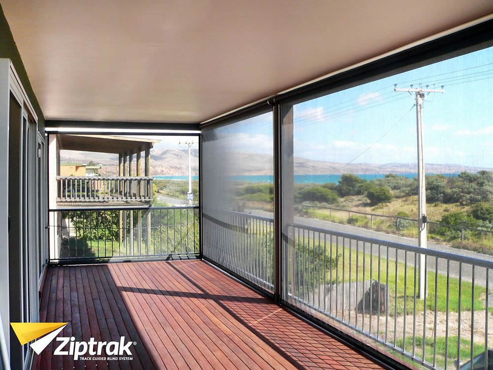 Ziptrak® Outdoor Blinds Residential