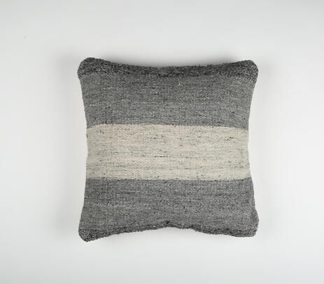 Thumbnail: Grey and White Cushion